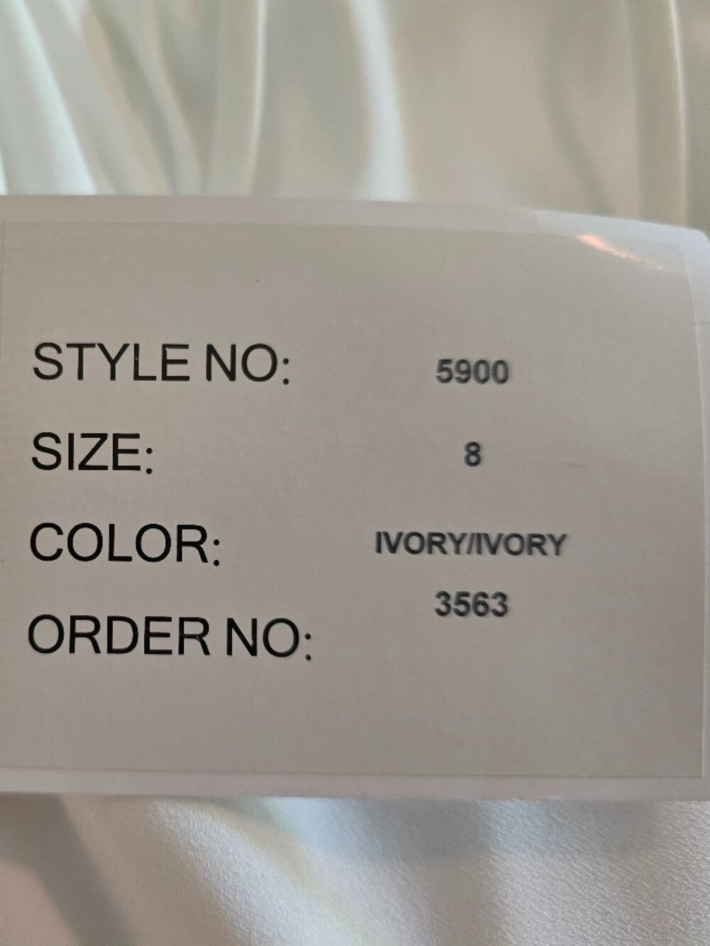 HALEY PAIGE Occasions. Formal Evening Gown. Size 8 . NWT - Picture 3 of 9